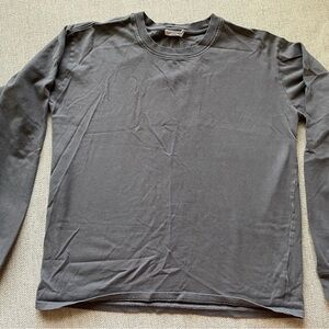 Good American oversized long sleeve shirt